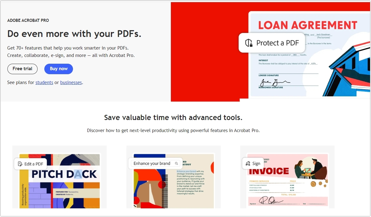 adobe acrobat pro pdf editor for mac