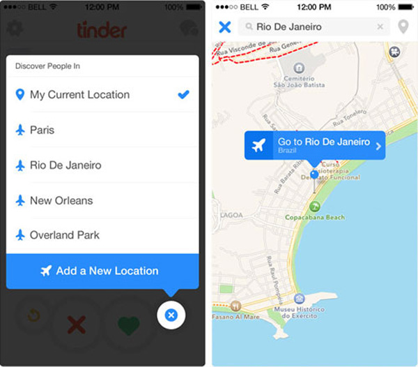 how to change location on tinder using passport feature