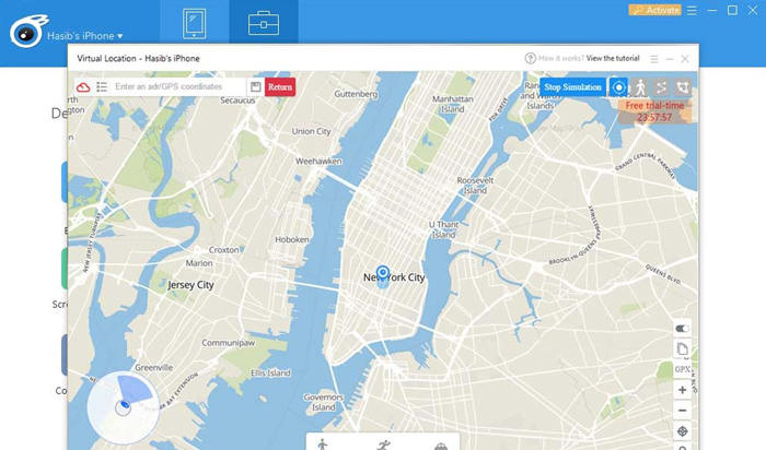 how to fake gps location on grindr