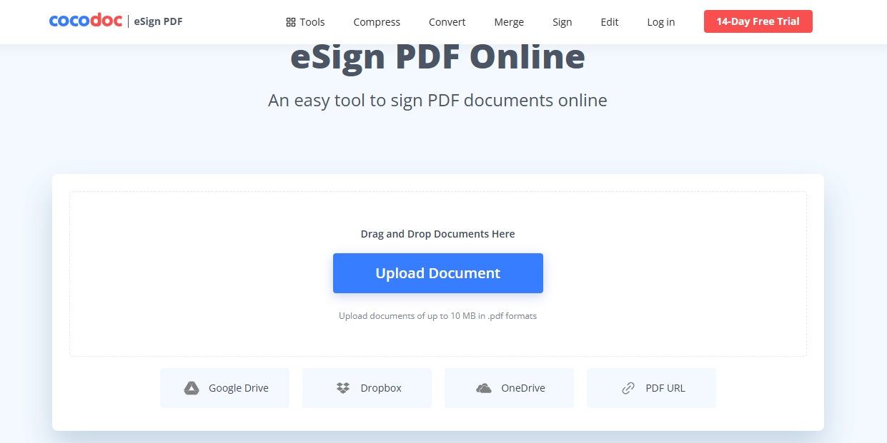 cocodoc free pdf signing software