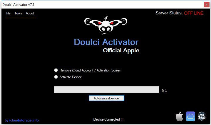 doulci activator icloud bypass tool