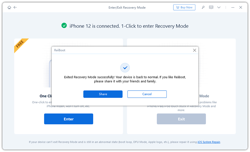getting iphone 11 out off recovery mode
