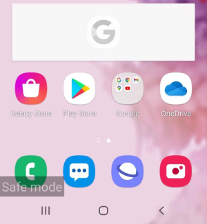 fix samsung black screen of death - boot into safe mode