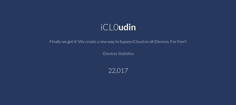 icloudin - icloud bypass tool