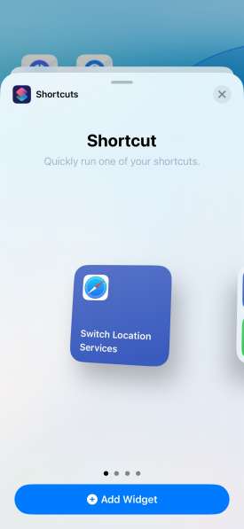 iCloud Location Shortcut Link