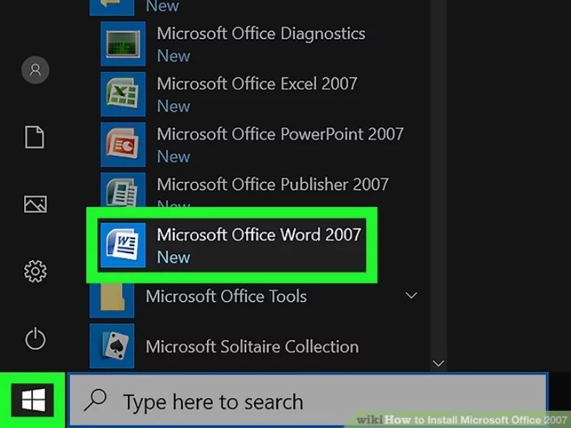 microsoft office 2007 program