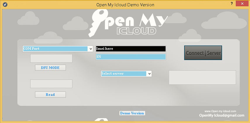 open my icloud - icloud activation bypass tool