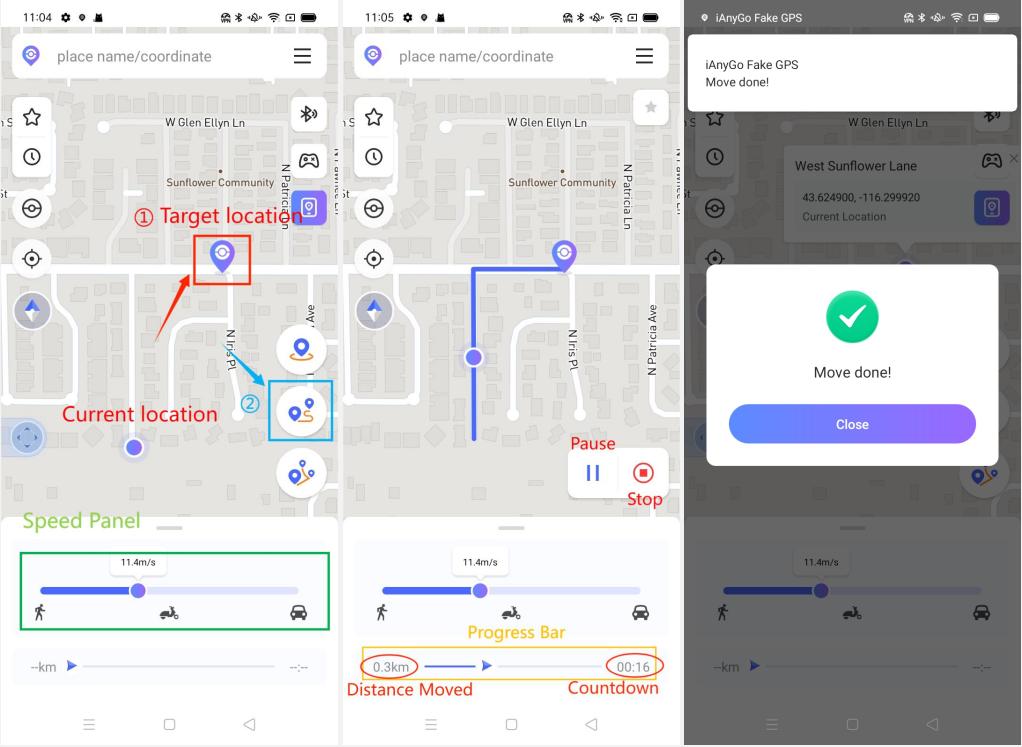  Single-Spot Movement 