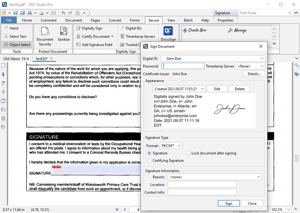 pdf studio pdf signer software free