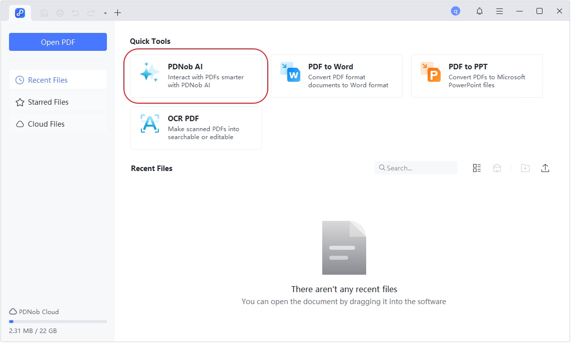 tenorshare ai pdf summarizer tool