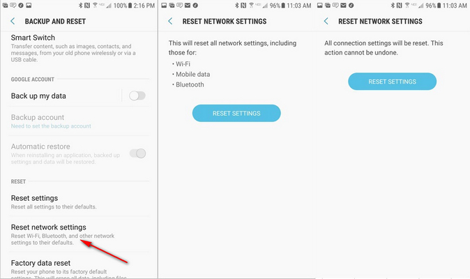 my mms not working on android