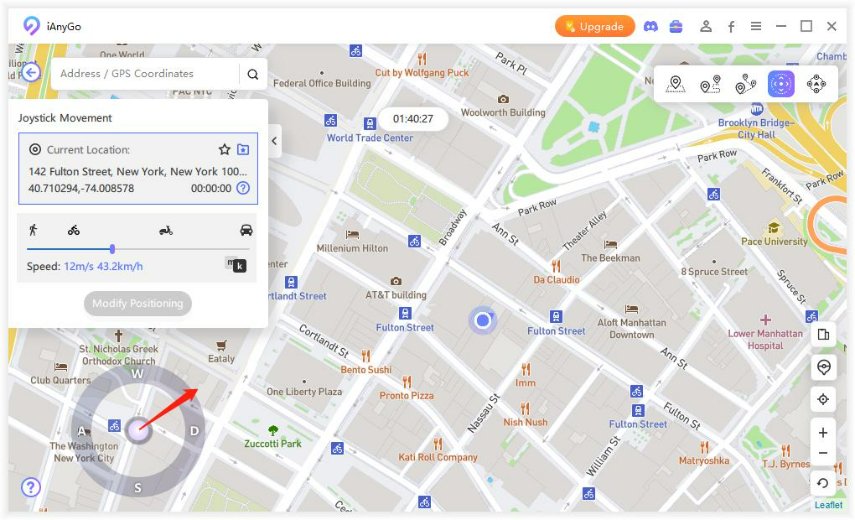 ianygo start joystick movement
