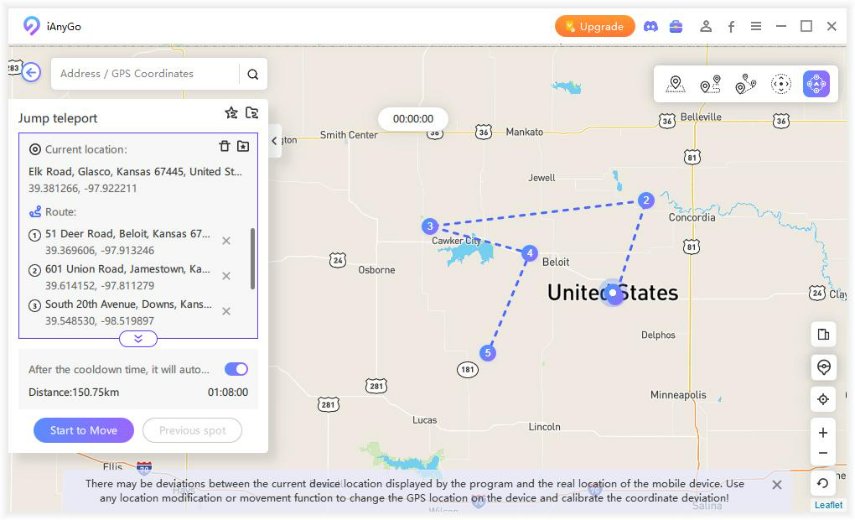 ianygo set movement speed
