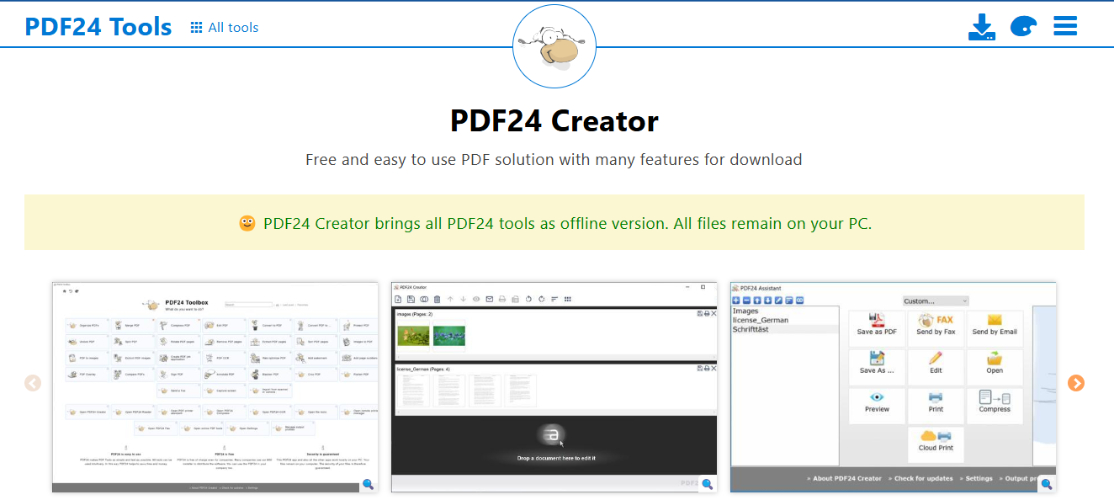 pdf24 free pdf editor for windows 11