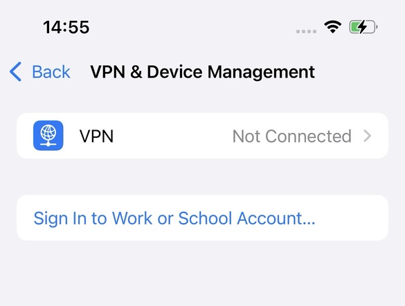 remove ios 26 via iphone settings
