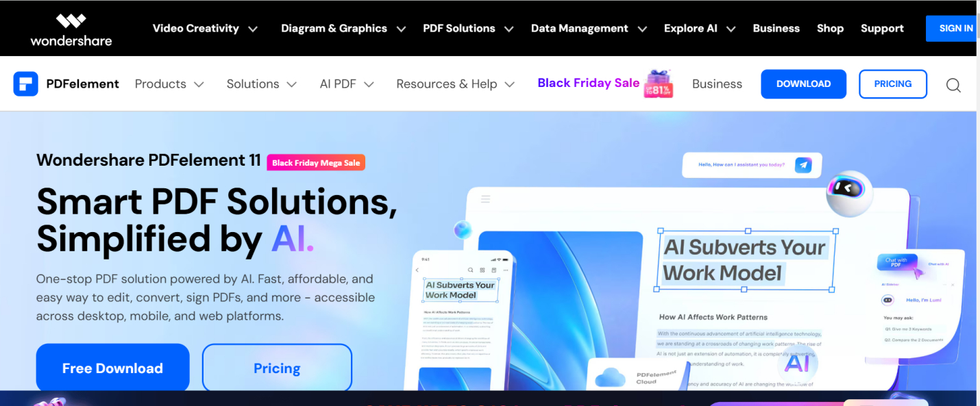 wondersharepefelement pdf tool for mac