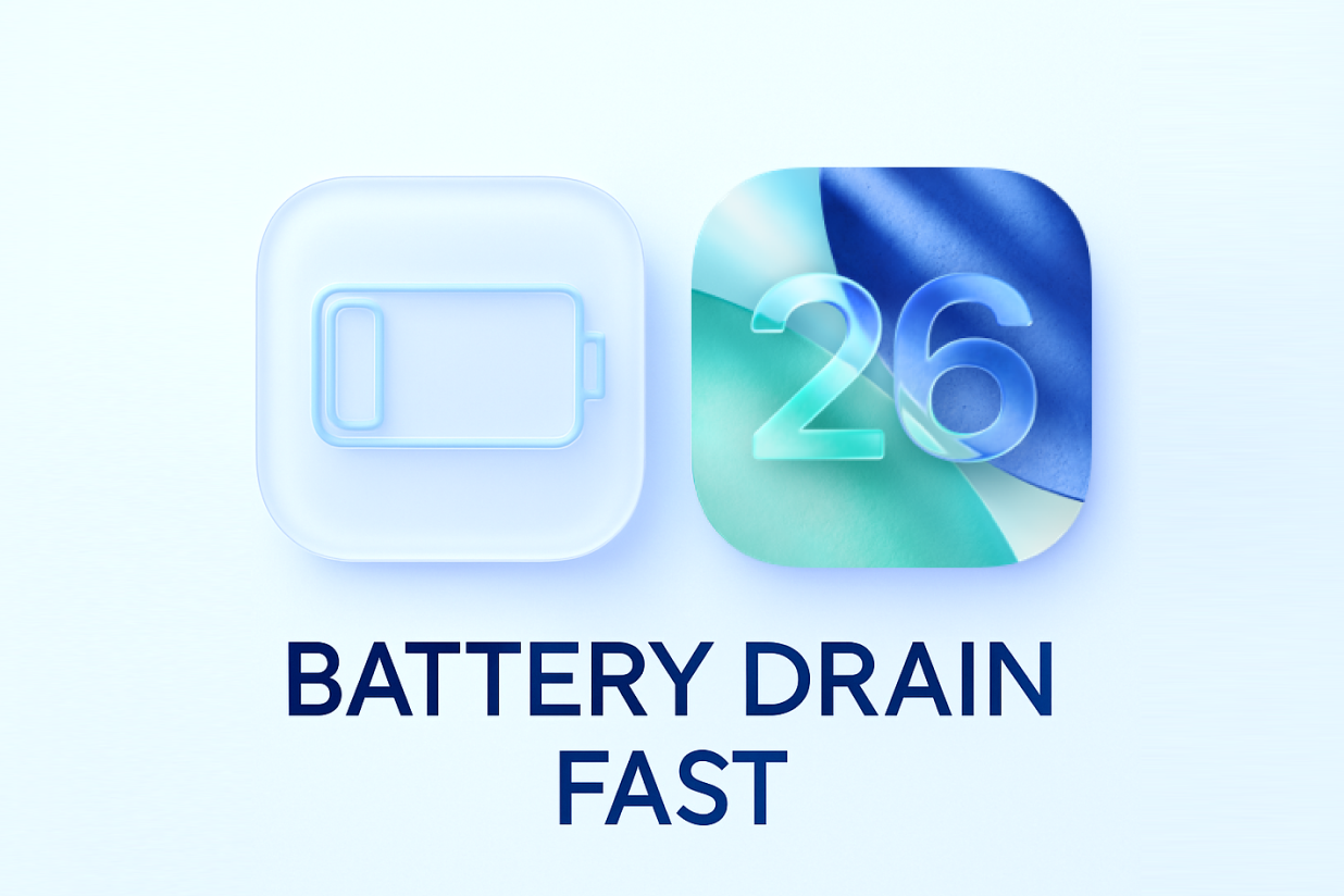ios 26 battery drain fast