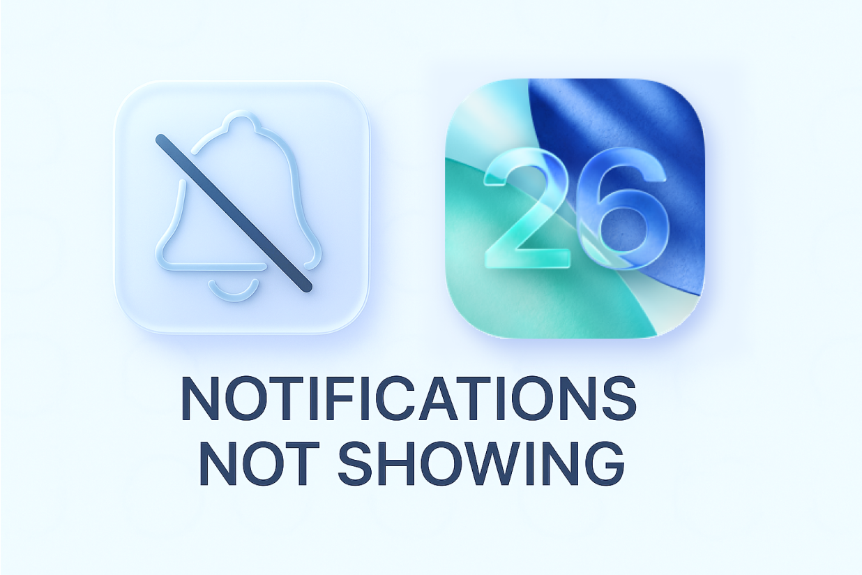 ios 26 notification not working