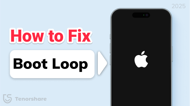 fix iphone stuck in boot loop
