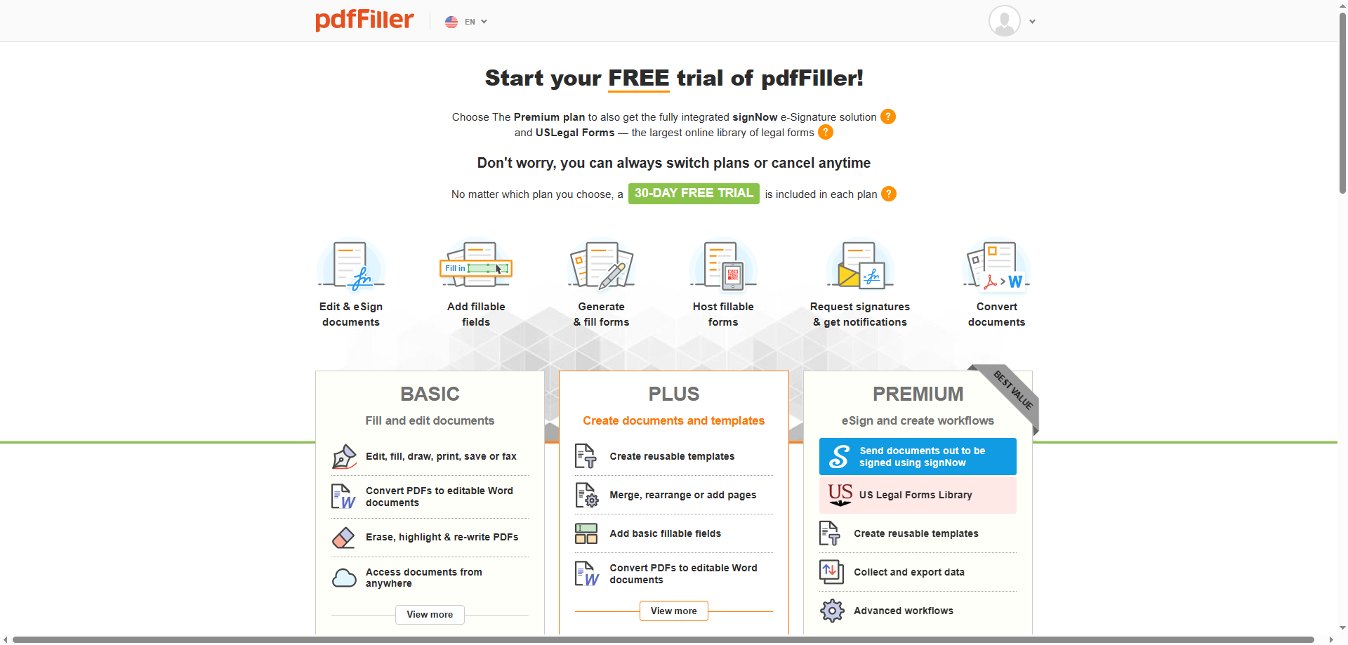 pdffiller pdf editor for windows 11 10