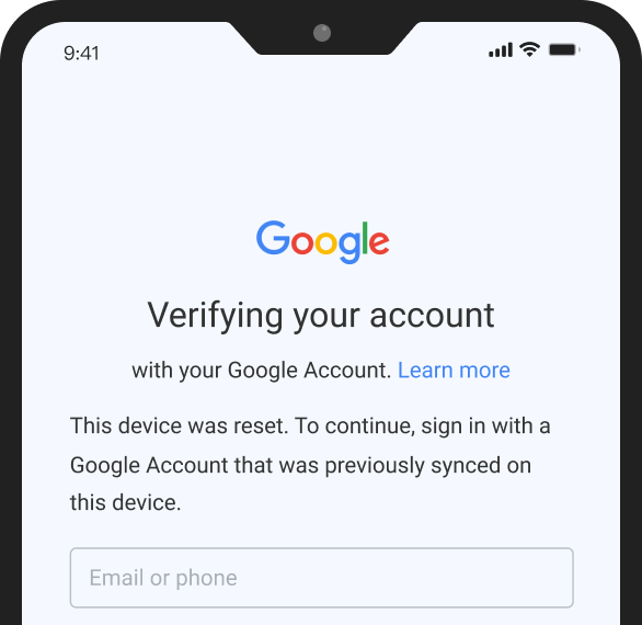Stuck in Google Verification 