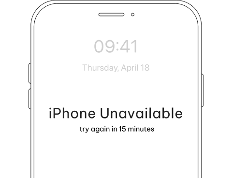 iphone unavailable