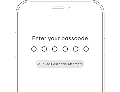 forgot iphone passcode