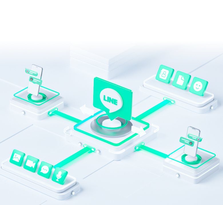 iCareFone for LINE feature screen